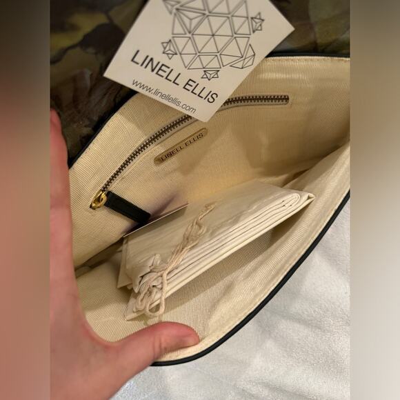 NWT Linell Ellis Florence Envelope Clutch - Picture 4 of 8